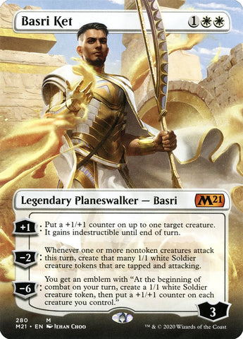 Basri Ket (Borderless) [Core Set 2021] Magic: The Gathering