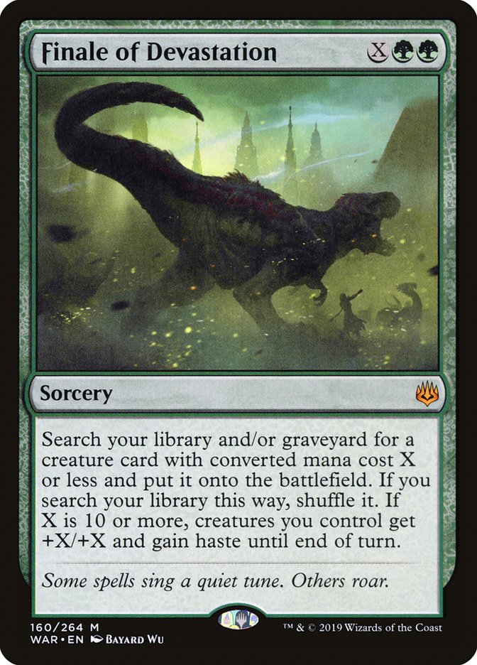 Finale of Devastation [War of the Spark] Magic: The Gathering