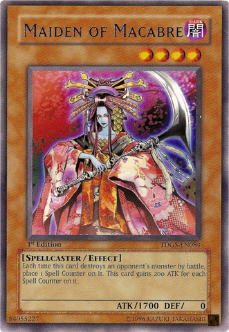 Maiden of Macabre [TDGS-EN084] Rare Yu-Gi-Oh!
