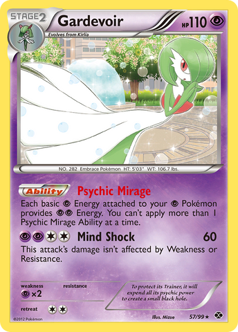 Gardevoir (57/99) [Black & White: Next Destinies] Pokémon