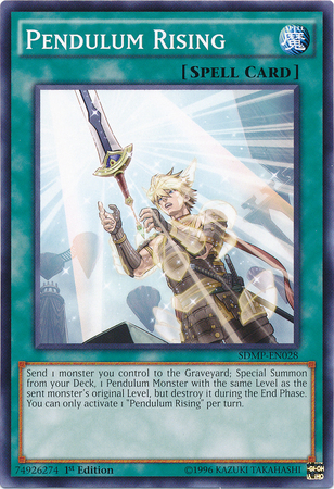 Pendulum Rising [SDMP-EN028] Common Yu-Gi-Oh!