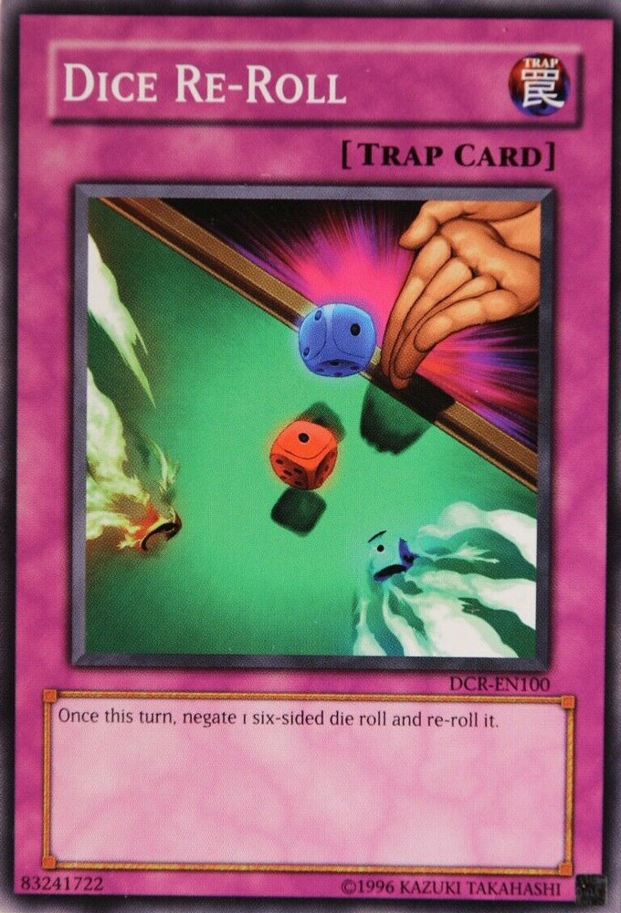 Dice Re-Roll [DCR-EN100] Common Yu-Gi-Oh!