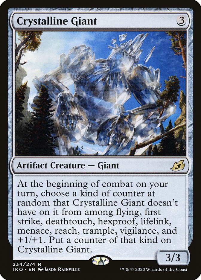 Crystalline Giant [Ikoria: Lair of Behemoths] Magic: The Gathering