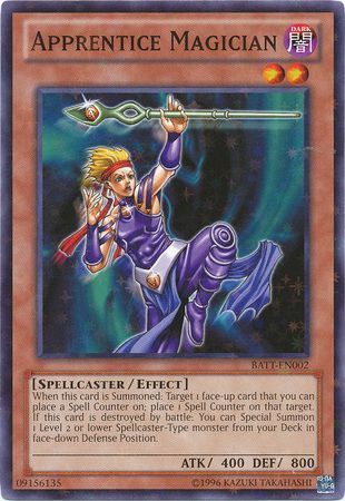 Apprentice Magician [BATT-EN002] Starfoil Rare Yu-Gi-Oh!