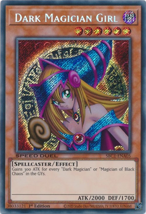 Dark Magician Girl [SBC1-ENA05] Secret Rare Yu-Gi-Oh!