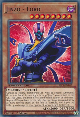Jinzo - Lord [SBC1-ENE02] Common Yu-Gi-Oh!