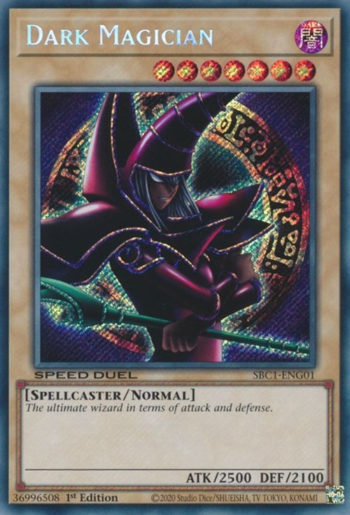Dark Magician [SBC1-ENG01] Secret Rare Yu-Gi-Oh!