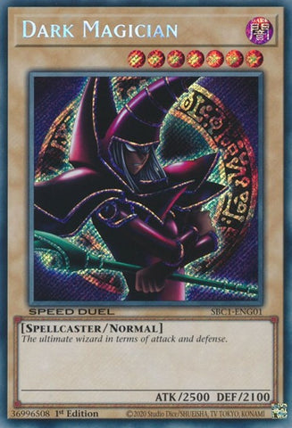 Dark Magician [SBC1-ENG01] Secret Rare Yu-Gi-Oh!