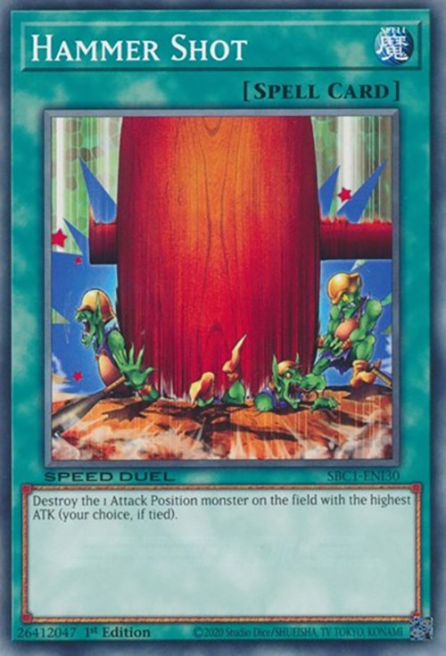 Hammer Shot [SBC1-ENI30] Common Yu-Gi-Oh!