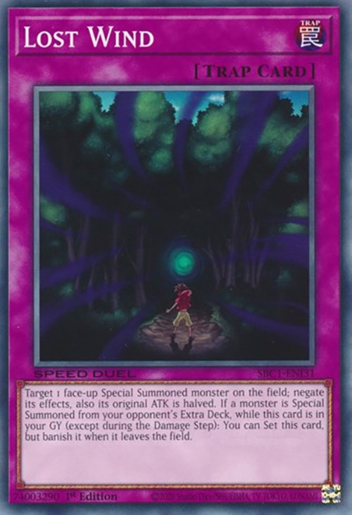 Lost Wind [SBC1-ENI31] Common Yu-Gi-Oh!