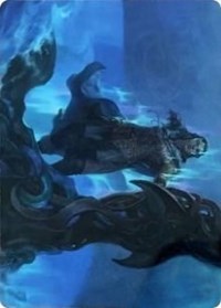 Cosima, God of the Voyage Art Card [Kaldheim Art Series] Magic: The Gathering
