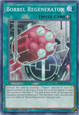 Borrel Regenerator [MP19-EN115] Common Yu-Gi-Oh!