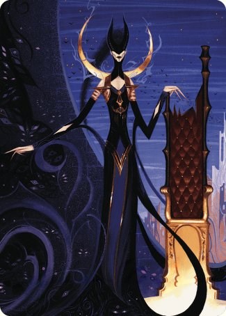 Ashiok, Wicked Manipulator Art Card (57/81) [Wilds of Eldraine Art Series] Magic: The Gathering