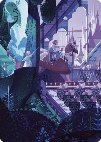 As Foretold Art Card [Wilds of Eldraine Art Series] Magic: The Gathering