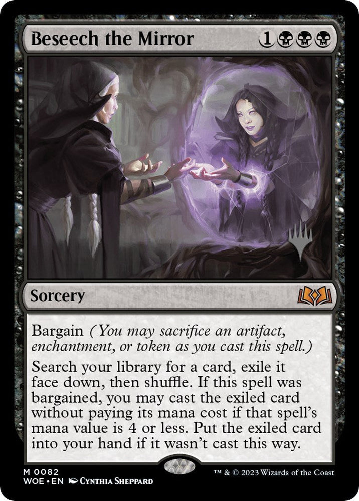 Beseech the Mirror (Promo Pack) [Wilds of Eldraine Promos] Magic: The Gathering