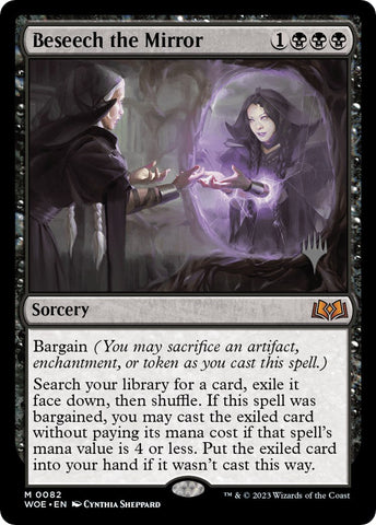 Beseech the Mirror (Promo Pack) [Wilds of Eldraine Promos] Magic: The Gathering