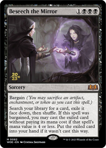 Beseech the Mirror [Wilds of Eldraine Prerelease Promos] Magic: The Gathering