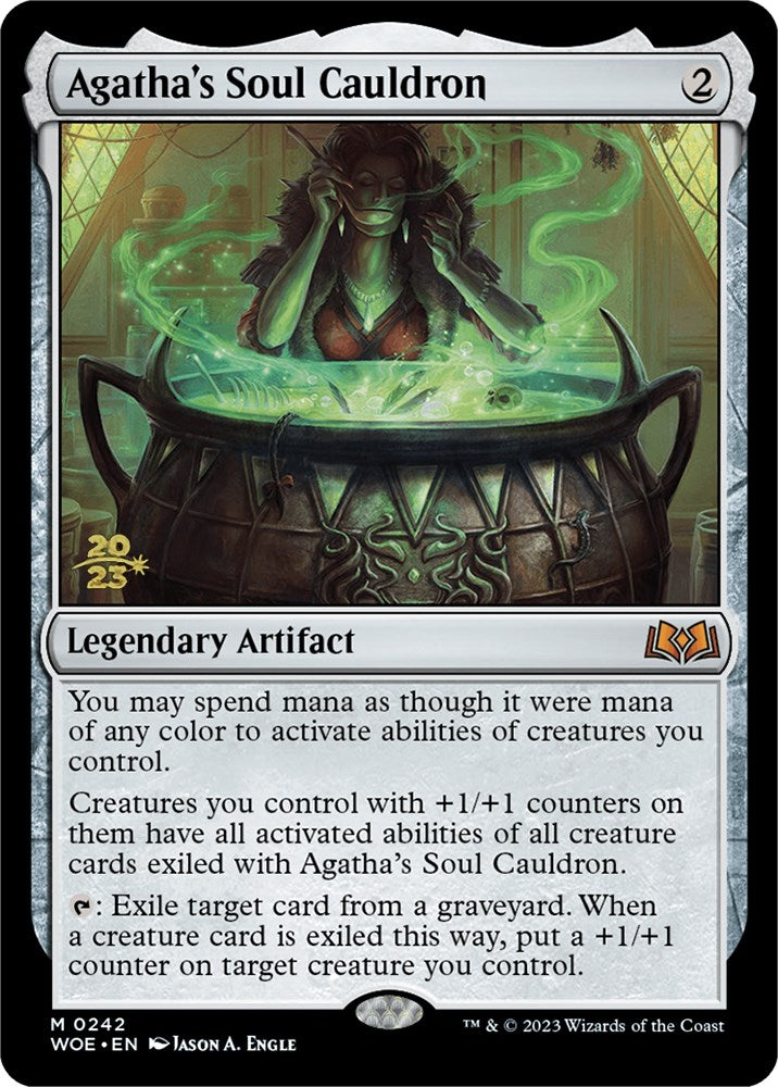 Agatha's Soul Cauldron [Wilds of Eldraine Prerelease Promos] Magic: The Gathering