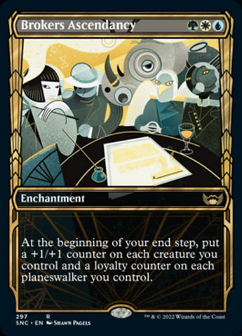Brokers Ascendancy (Showcase Golden Age) [Streets of New Capenna] Magic: The Gathering