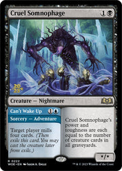 Cruel Somnophage // Can't Wake Up [Wilds of Eldraine Prerelease Promos] Magic: The Gathering