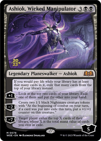 Ashiok, Wicked Manipulator [Wilds of Eldraine Prerelease Promos] Magic: The Gathering