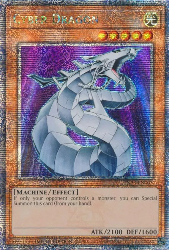 Cyber Dragon [TN23-EN005] Quarter Century Secret Rare Yu-Gi-Oh!