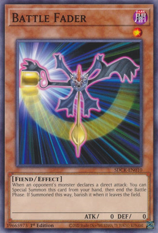 Battle Fader [SDCK-EN010] Common Yu-Gi-Oh!