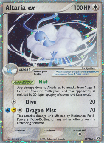 Altaria ex (90/106) [EX: Emerald] Pokémon