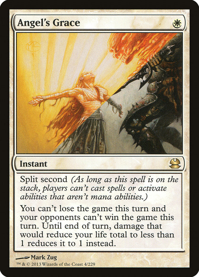 Angel's Grace [Modern Masters] Magic: The Gathering