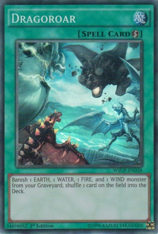 Dragoroar [WSUP-EN038] Super Rare Yu-Gi-Oh!