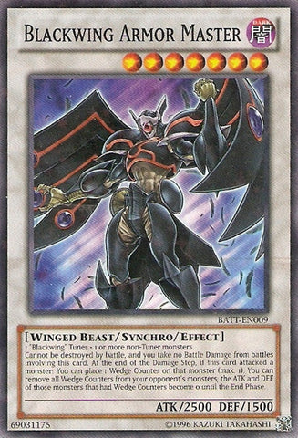 Blackwing Armor Master [BATT-EN009] Starfoil Rare Yu-Gi-Oh!
