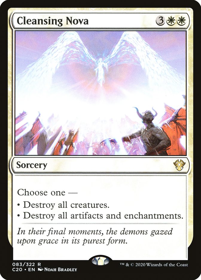 Cleansing Nova [Commander 2020] Magic: The Gathering