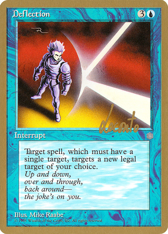 Deflection (Michael Loconto) [Pro Tour Collector Set] Magic: The Gathering