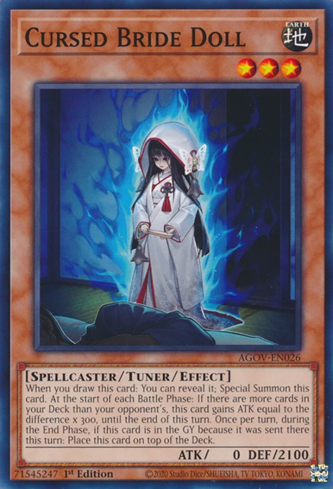 Cursed Bride Doll [AGOV-EN026] Common Yu-Gi-Oh!