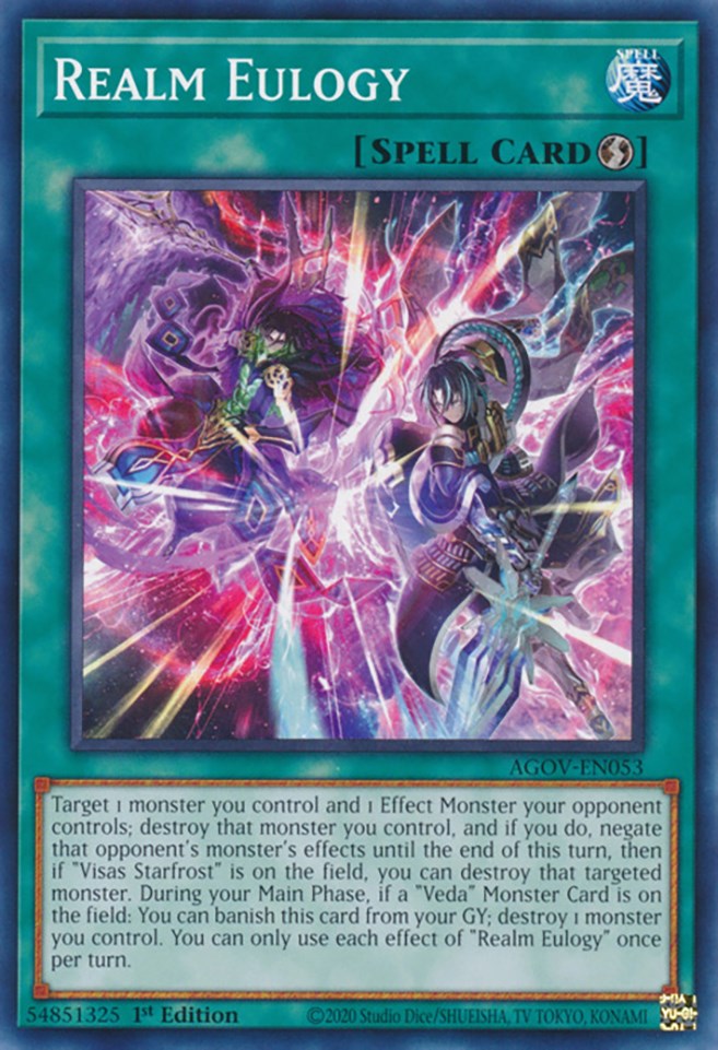 Realm Eulogy [AGOV-EN053] Common Yu-Gi-Oh!