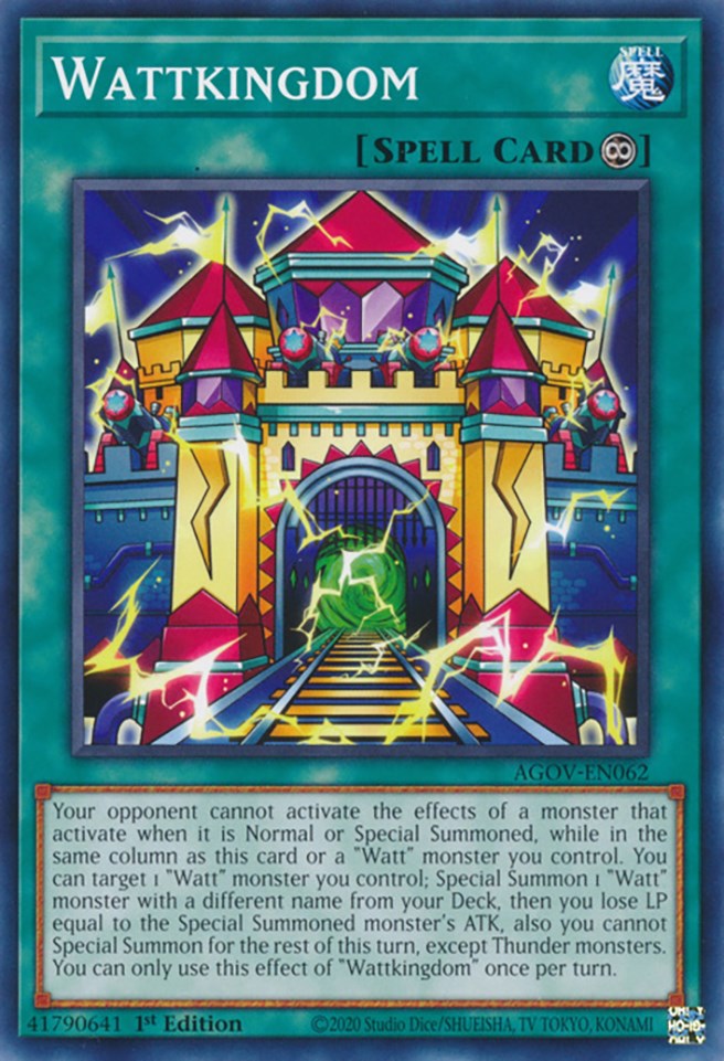 Wattkingdom [AGOV-EN062] Common Yu-Gi-Oh!