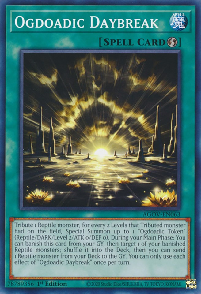 Ogdoadic Daybreak [AGOV-EN063] Common Yu-Gi-Oh!