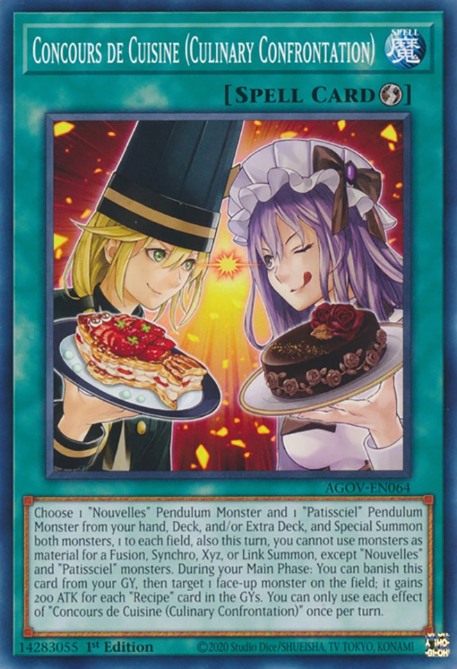 Concours de Cuisine (Culinary Confrontation) [AGOV-EN064] Common Yu-Gi-Oh!