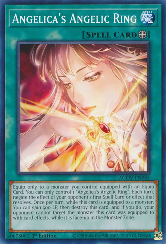 Angelica's Angelic Ring [AGOV-EN065] Common Yu-Gi-Oh!
