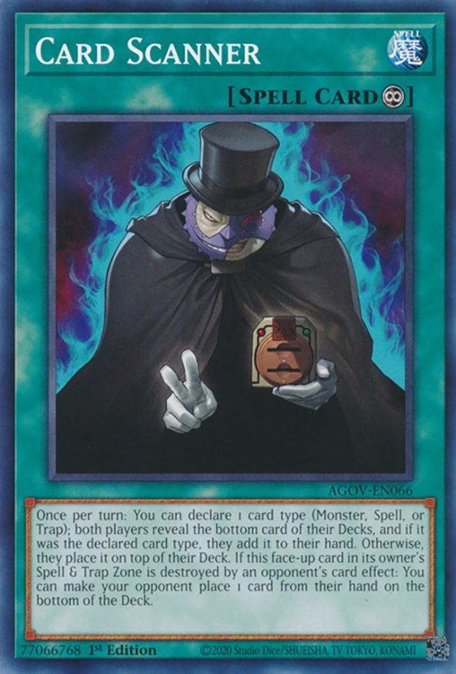 Card Scanner [AGOV-EN066] Common Yu-Gi-Oh!