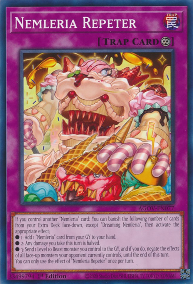 Nemleria Repeter [AGOV-EN077] Common Yu-Gi-Oh!
