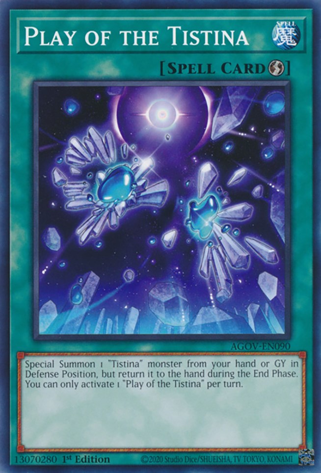 Play of the Tistina [AGOV-EN090] Common Yu-Gi-Oh!