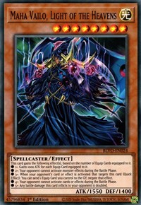 Maha Vailo, Light of the Heavens [BLVO-EN024] Super Rare Yu-Gi-Oh!