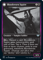 Bloodsworn Squire // Bloodsworn Knight [Innistrad: Double Feature] Magic: The Gathering