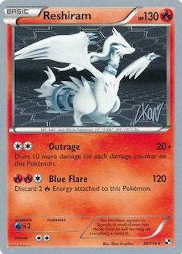 Reshiram (26/114) (Reshiphlosion - Christopher Kan) [World Championships 2011] Pokémon