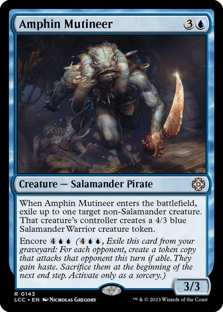 Amphin Mutineer [The Lost Caverns of Ixalan Commander] Magic: The Gathering
