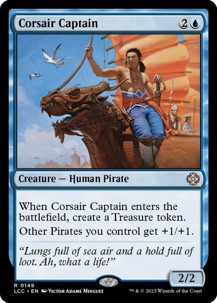 Corsair Captain [The Lost Caverns of Ixalan Commander] Magic: The Gathering