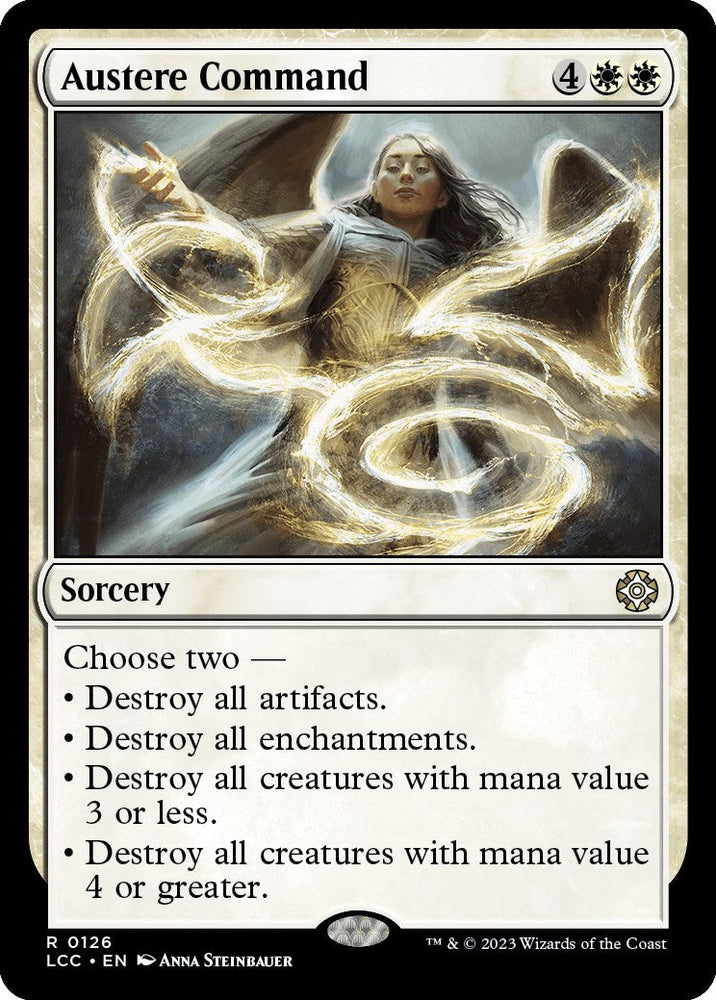 Austere Command [The Lost Caverns of Ixalan Commander] Magic: The Gathering