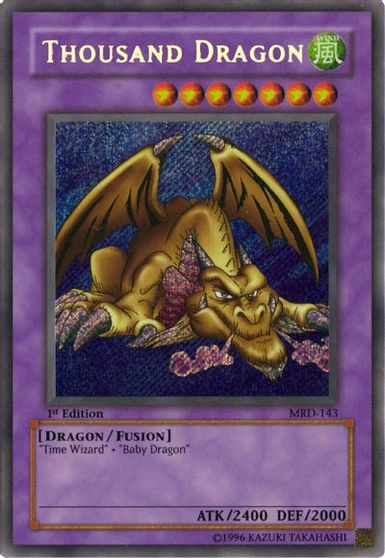 Thousand Dragon [MRD-143] Secret Rare Yu-Gi-Oh!