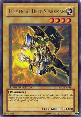Elemental HERO Sparkman [YSD-ENS01] Ultra Rare Yu-Gi-Oh!